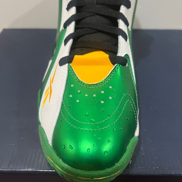 Reebok, Hurrikaze 2, GZ1566, Green, White, Yellow - Picture 7 of 15